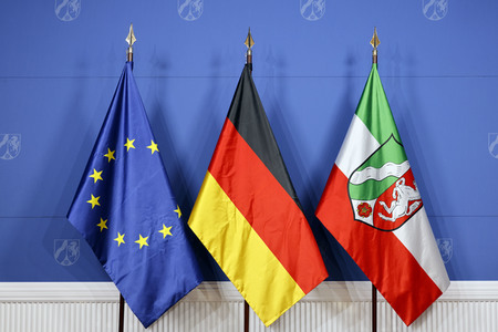 Sternsinger in der Staatskanzlei Düsseldorf