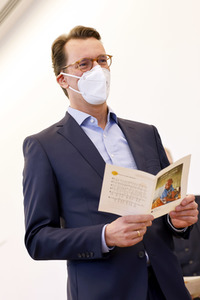 Sternsinger in der Staatskanzlei Düsseldorf