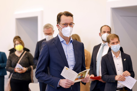 Sternsinger in der Staatskanzlei Düsseldorf