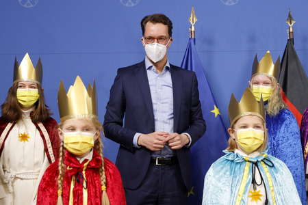 Sternsinger in der Staatskanzlei Düsseldorf