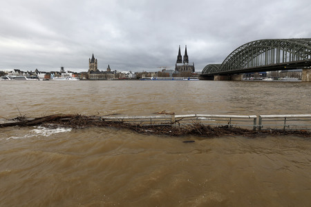 Hochwasser in Köln