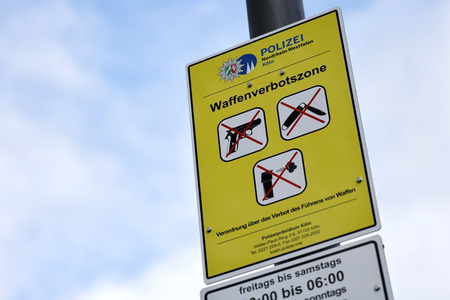 Symbolfoto Waffenverbotszone