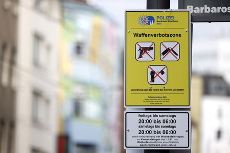 Symbolfoto Waffenverbotszone