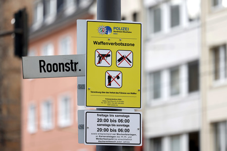 Symbolfoto Waffenverbotszone
