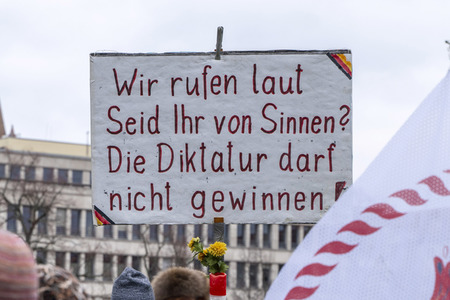 Coronaproteste in Potsdam