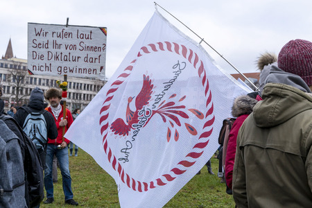 Coronaproteste in Potsdam