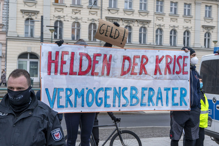 Coronaproteste in Potsdam