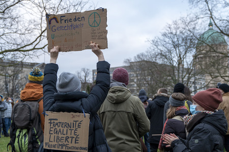 Coronaproteste in Potsdam