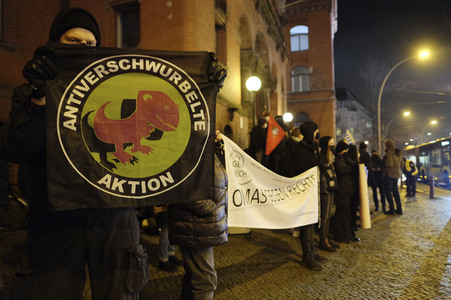 Protest gegen Corona-Leugner in Berlin