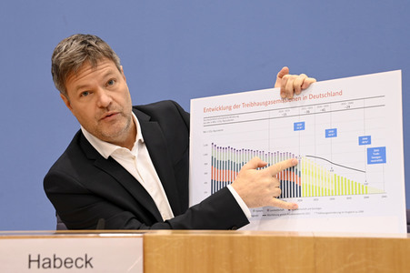Pressekonferenz Eröffnungsbilanz Klimaschutz in Berlin
