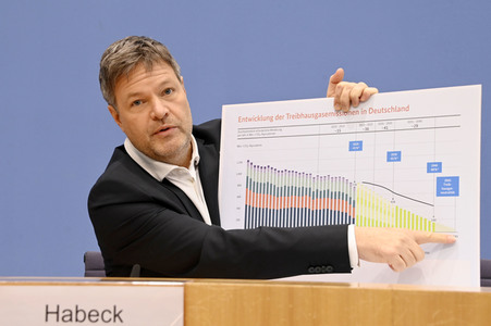 Pressekonferenz Eröffnungsbilanz Klimaschutz in Berlin