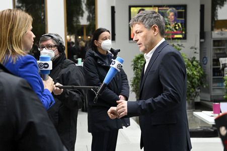 Pressekonferenz Eröffnungsbilanz Klimaschutz in Berlin