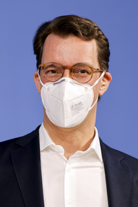 Übergabe der Neujahrsbrezel an Hendrik Wüst in Düsseldorf