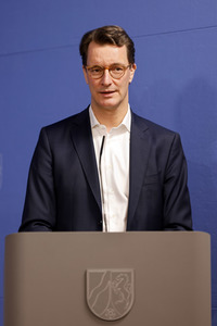 Übergabe der Neujahrsbrezel an Hendrik Wüst in Düsseldorf