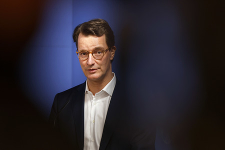 Übergabe der Neujahrsbrezel an Hendrik Wüst in Düsseldorf
