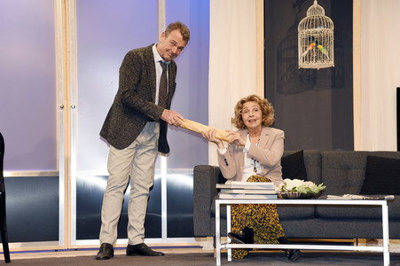 Theaterprobe 'Der Sittich' in München