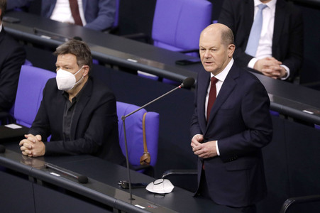 10. Sitzung des Deutschen Bundestages in Berlin