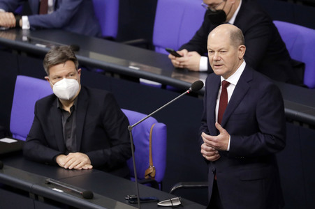 10. Sitzung des Deutschen Bundestages in Berlin