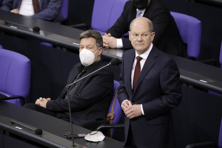 10. Sitzung des Deutschen Bundestages in Berlin