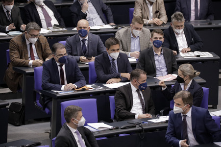 10. Sitzung des Deutschen Bundestages in Berlin