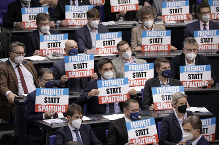 10. Sitzung des Deutschen Bundestages in Berlin