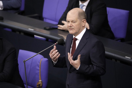 10. Sitzung des Deutschen Bundestages in Berlin