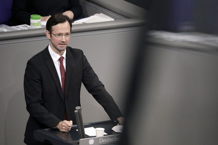 10. Sitzung des Deutschen Bundestages in Berlin