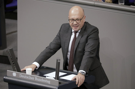 10. Sitzung des Deutschen Bundestages in Berlin