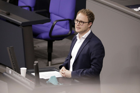 10. Sitzung des Deutschen Bundestages in Berlin