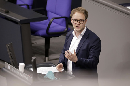 10. Sitzung des Deutschen Bundestages in Berlin