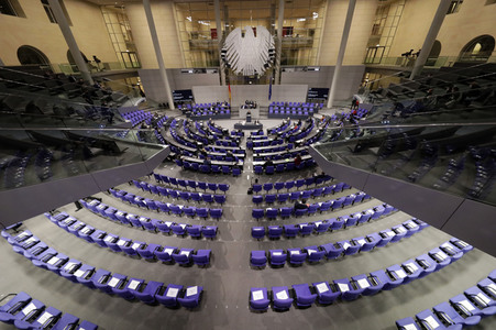 10. Sitzung des Deutschen Bundestages in Berlin