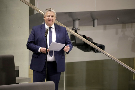 10. Sitzung des Deutschen Bundestages in Berlin