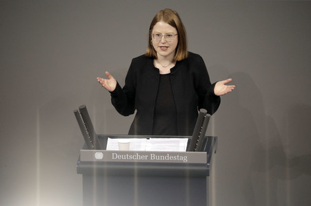 10. Sitzung des Deutschen Bundestages in Berlin