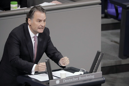 10. Sitzung des Deutschen Bundestages in Berlin