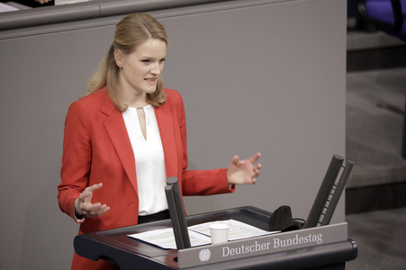 10. Sitzung des Deutschen Bundestages in Berlin