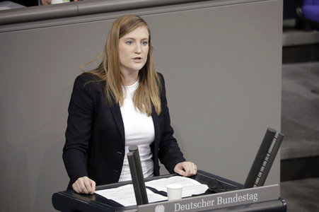 10. Sitzung des Deutschen Bundestages in Berlin