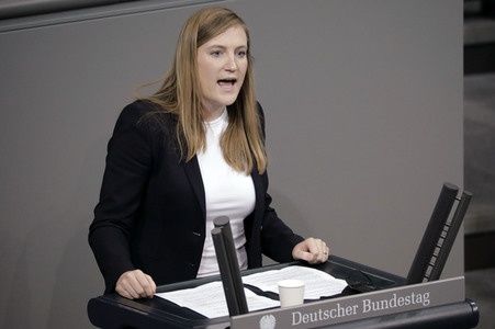 10. Sitzung des Deutschen Bundestages in Berlin