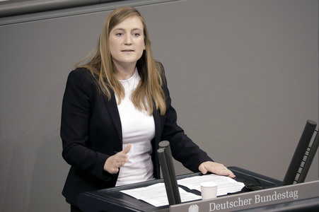 10. Sitzung des Deutschen Bundestages in Berlin