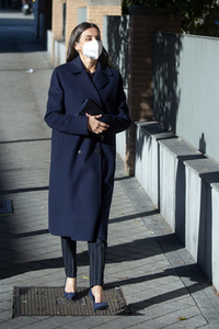 Königin Letizia besucht eine Sitzung der FEDER in Madrid