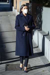 Königin Letizia besucht eine Sitzung der FEDER in Madrid