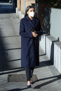 Königin Letizia besucht eine Sitzung der FEDER in Madrid