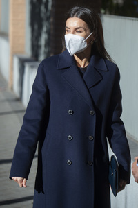 Königin Letizia besucht eine Sitzung der FEDER in Madrid