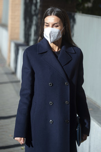 Königin Letizia besucht eine Sitzung der FEDER in Madrid