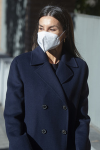 Königin Letizia besucht eine Sitzung der FEDER in Madrid