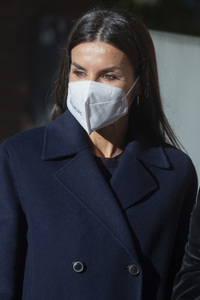 Königin Letizia besucht eine Sitzung der FEDER in Madrid