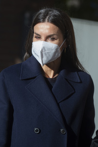 Königin Letizia besucht eine Sitzung der FEDER in Madrid