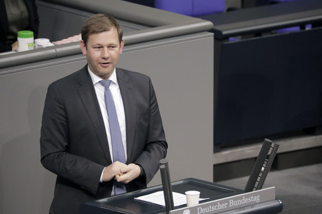 10. Sitzung des Deutschen Bundestages in Berlin