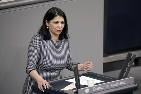 10. Sitzung des Deutschen Bundestages in Berlin