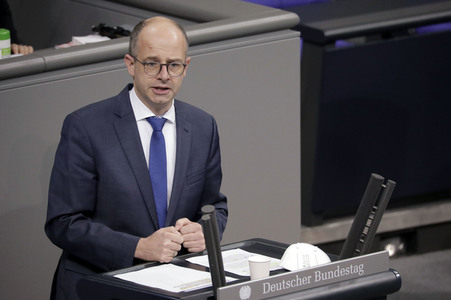 10. Sitzung des Deutschen Bundestages in Berlin