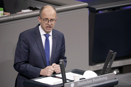 10. Sitzung des Deutschen Bundestages in Berlin